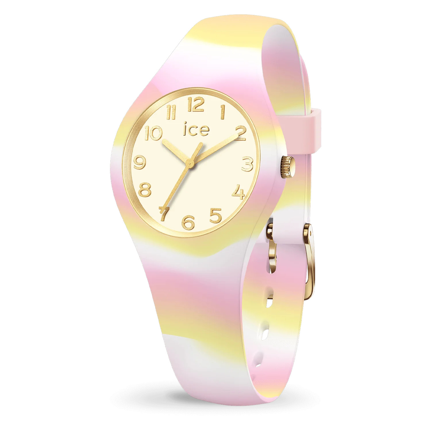 Dit is een horloge van het merk Ice-Watch. De bandkleur van dit horloge is roze.